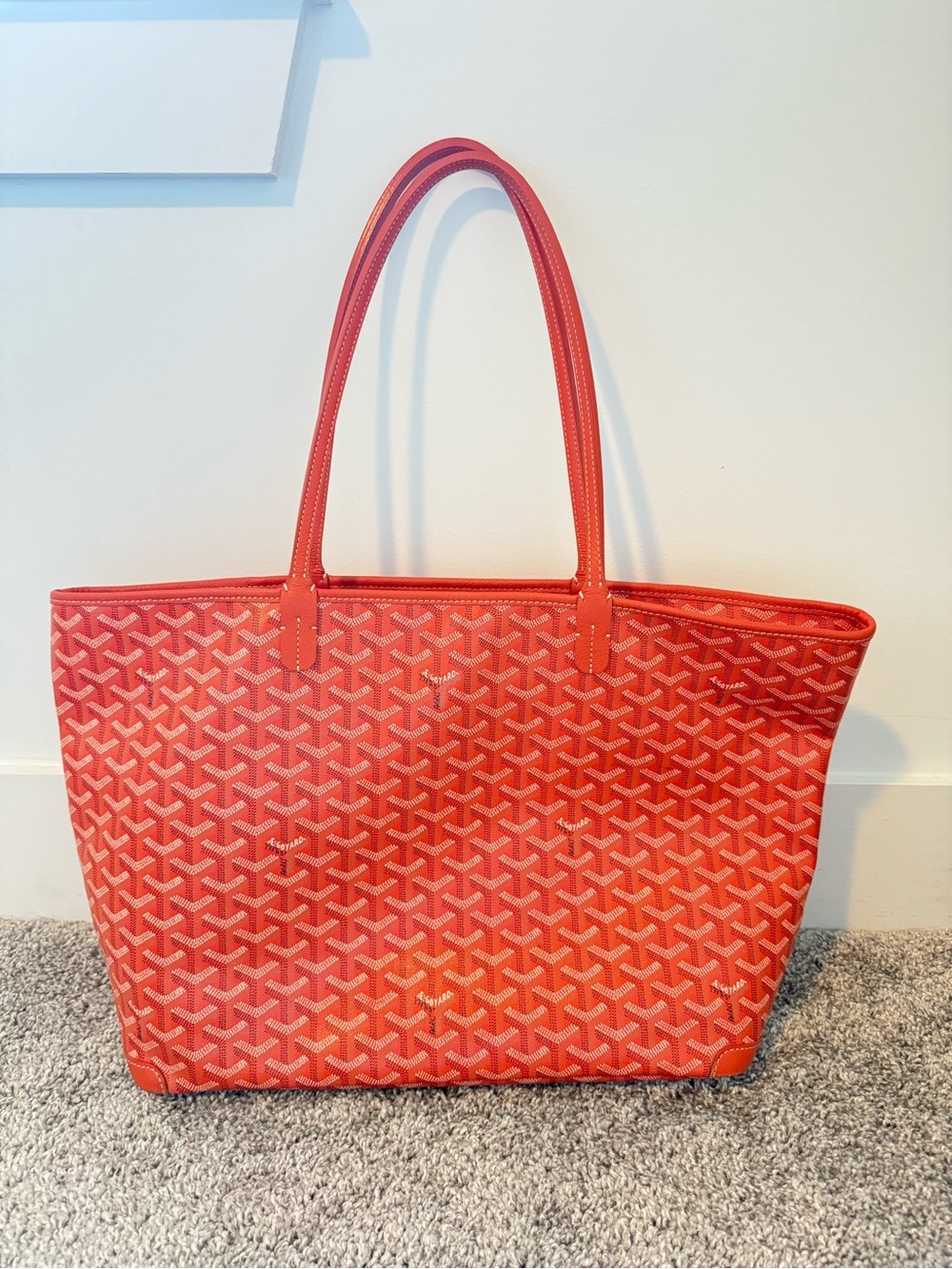 Goyard Orange Artois Tote